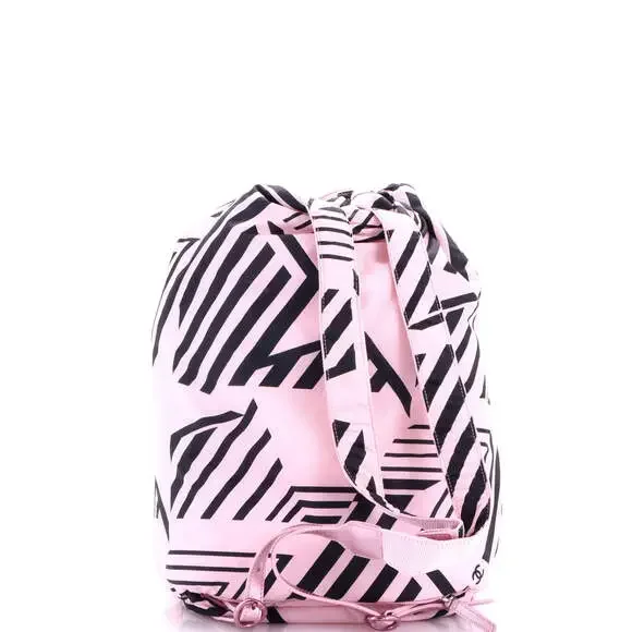 Chanel Coco Beach Backpack Printed #205196C34B - Picture 3 of 8